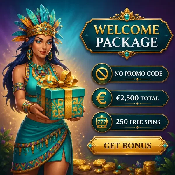 Keeper presenting welcome package as new player signs up at glowing portal