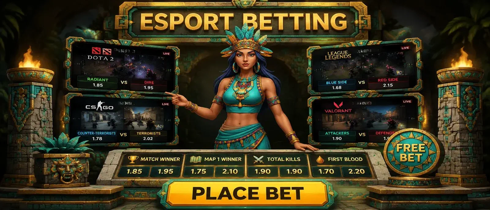 Rolldorado Esport Betting Odds